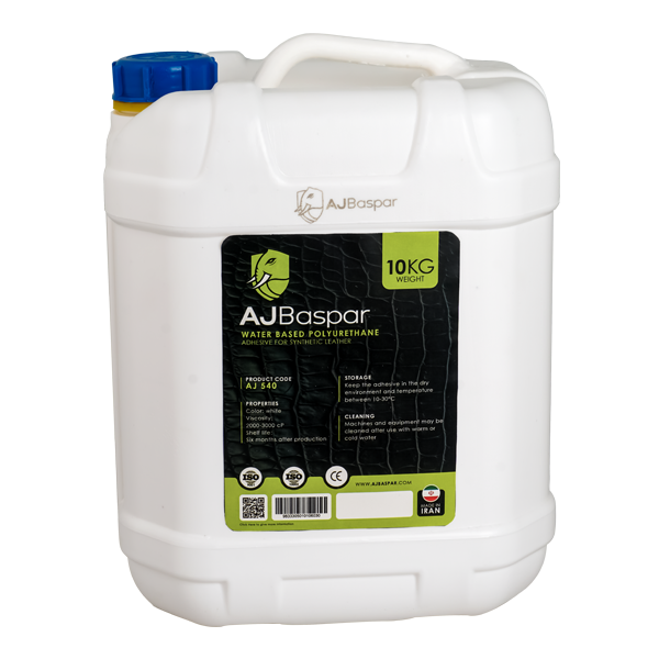 چسب پلی‌یورتان پایه آب عاج بسپار برای تولید چرم مصنوعی